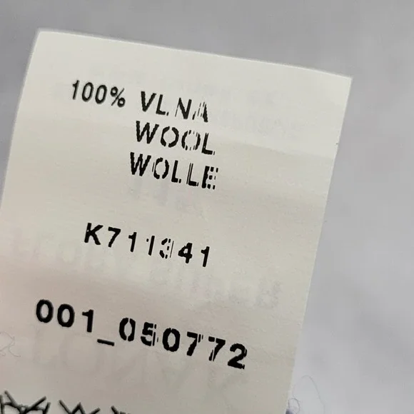 Tonak Navy Blue Beret Hat Flora Super %100 Wool Size 11" Unisex Womens Vintage - Picture 6 of 6